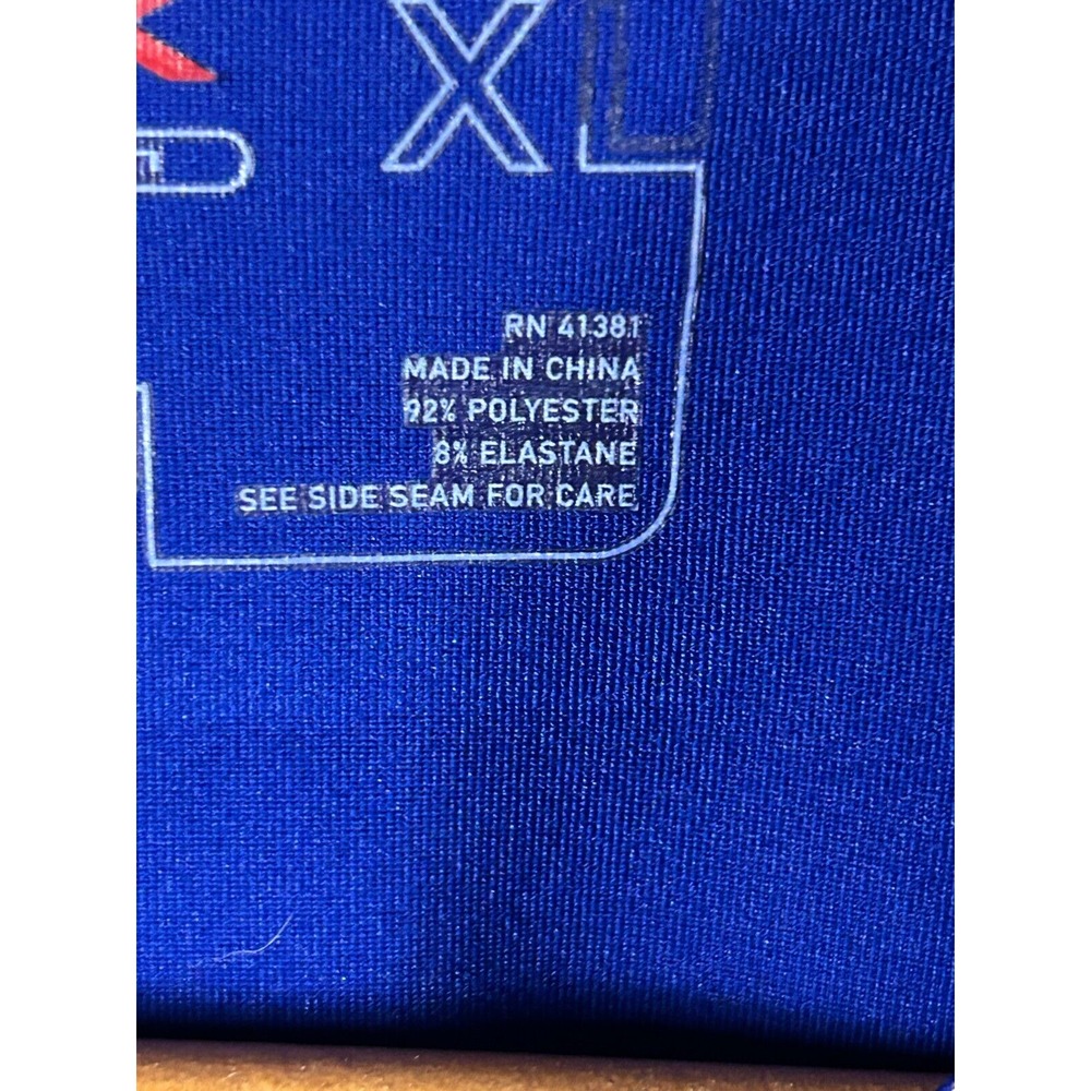 Ralph Lauren RLX Solid Blue Short Sleeve Golf Polo Shirt Mens XL - Picture 4 of 8